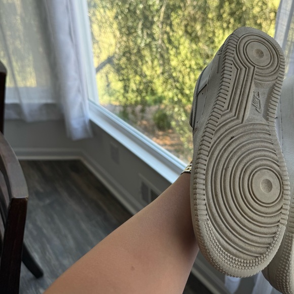 Nike Air Force 1 one white low af 6 7.5 - Picture 4 of 6
